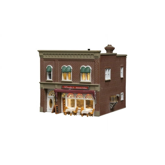 Woodland Scenics Landmark Structures Built & Ready Emilio's Italian Restaurant, N Scale