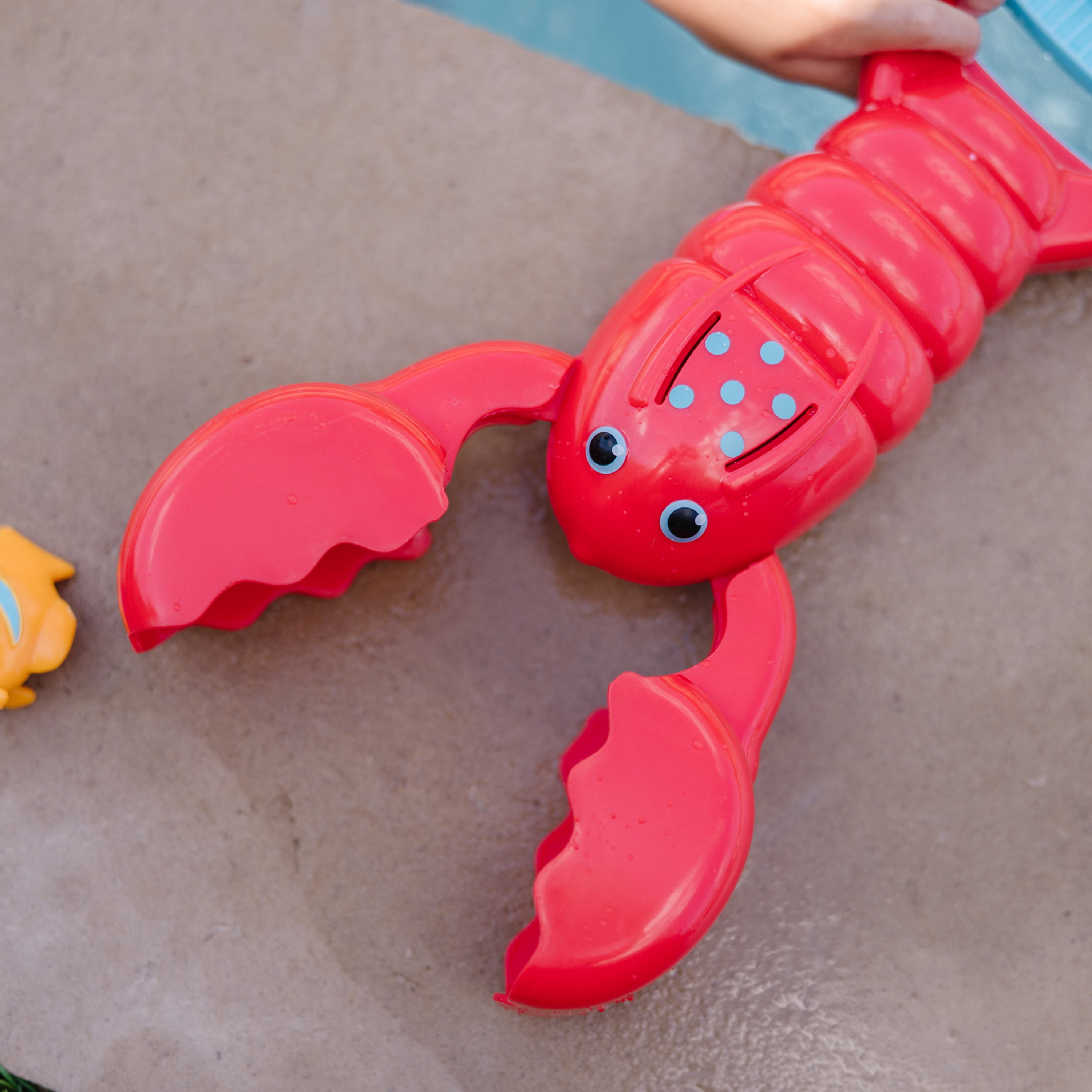 Melissa & Doug Sunny Patch Louie Lobster Claw Catcher - Grab-and-Squeeze Pool Toy