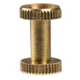 thumbnail image 5 of Dritz Short Post Chicago Screws, 3 Count, Brass, 5 of 6