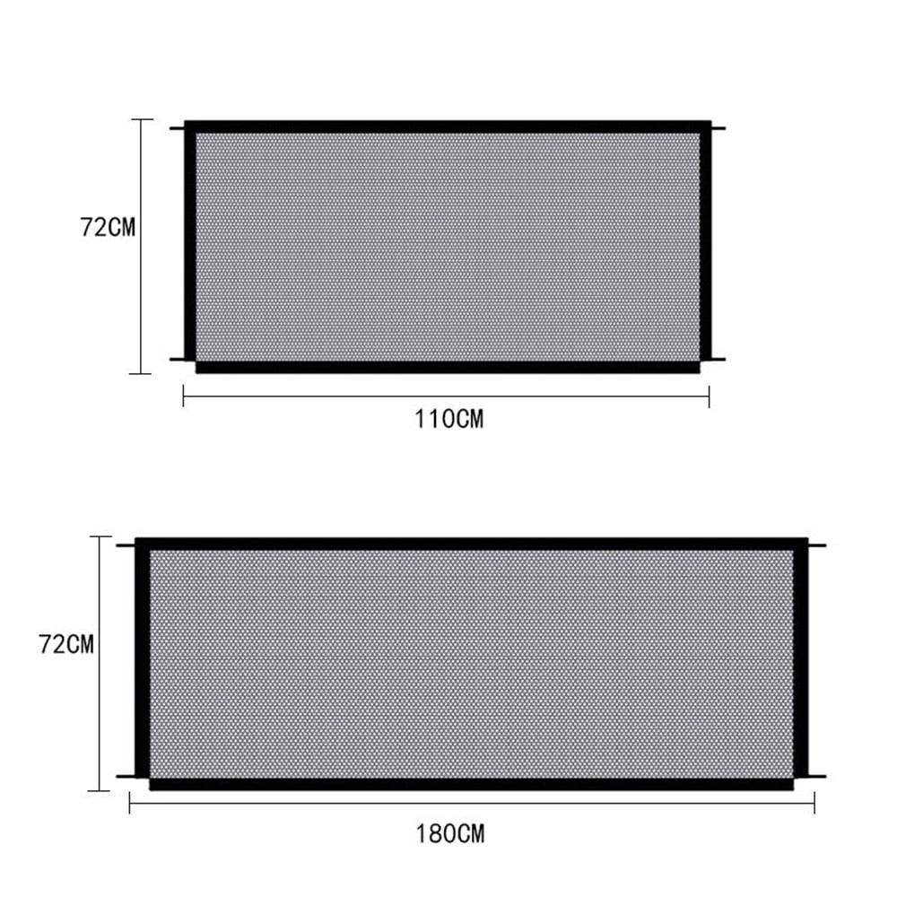 Gate Portable Folding Safe Guard Protection Safety Products Pet Gate for Dogs Baby Safe Guard Children Family Baby Fence 72cm 110cm