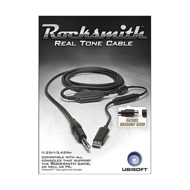 Cable Real Tone Rocksmith 3.4 m Diseño Desprendible Compatible