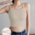 thumbnail image 4 of QUNYINEY Camisole Tank Top for Women Square Neck Casual Solid Sleeveless Tops Summer Loose with Built in Bra Tank Tops, 4 of 7
