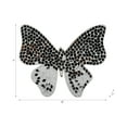 thumbnail image 5 of 'Butterfly Figurine with Mosaic Glass Inlay - Handcrafted Mango Wood Decor - Glam Style Accent for Home, Office, Bedroom & Living Room - 8" White', 5 of 13