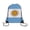 B, variant on Flag Drawstring Backpack Football Sports Sackpack with Team Print Soccer Gym Game Fans Daily Use Carry Bag