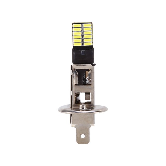 1 X 24-SMD H1 6500K LED blanco Luz antiniebla Bombilla de repuesto Luz antiniebla Conducción DRL xi