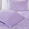 thumbnail image 3 of Gracie Mills Elysia Plush Comforter Set Twin Pink Metallic Heart GRACE-11234, 3 of 5