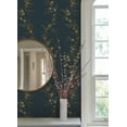 thumbnail image 4 of Chris Loves Julia Posy Midnight Peel and Stick Wallpaper, 4 of 6