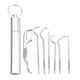 thumbnail image 1 of Juego de palillos de dientes de acero inoxidable portátil, Kit de herramientas de limpieza de die Abanopi Palillos, 1 of 7