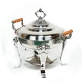 thumbnail image 4 of Wuzstar Chafing Dish Half Round Stainless Steel Buffet Chafer Buffet Warmer for Catering Banquet Events, 4 of 11