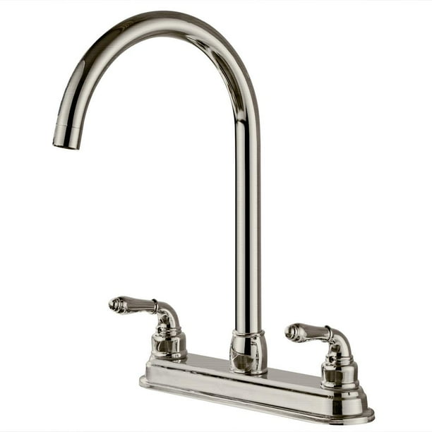 UBesGoo 2-Handle Fixed Kitchen Faucet in Copper Finish - Walmart.com