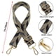 thumbnail image 4 of Bolso con bandolera ajustable negro gris, correa intercambiable, hebilla de montaña dorada de banda ancha, bandolera para mujer de 80-130 cm, bolso de mano, 3,8 cm, 201, 4 of 5