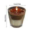 thumbnail image 3 of Clearance Christmas Decoration! InsCrazy Candles, Christmas Candles Coffee Aromatherapy Candle Bedroom Decoration Jelly Aromatherapy Candle Cup Christmas Gifts for Women, 3 of 7