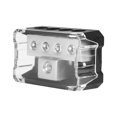 thumbnail image 2 of Car Audio Power Supply Distribution 1*0GA In 4*4GA Out Block Splitter, 2 of 8