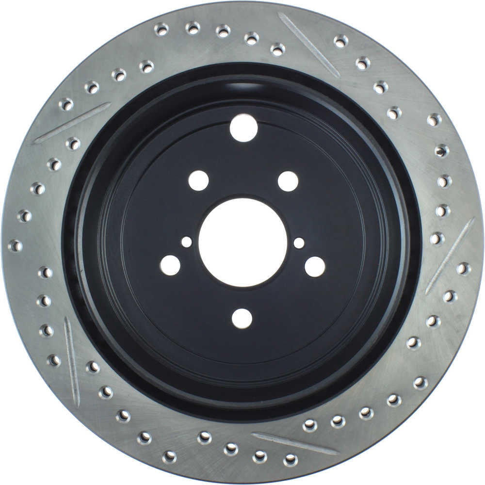 StopTech Slotted & Drilled Sport Brake Rotor Fits select: 2013-2016 TOYOTA SCION FR-S, 2011-2014 SUBARU OUTBACK 3.6R LIMITED