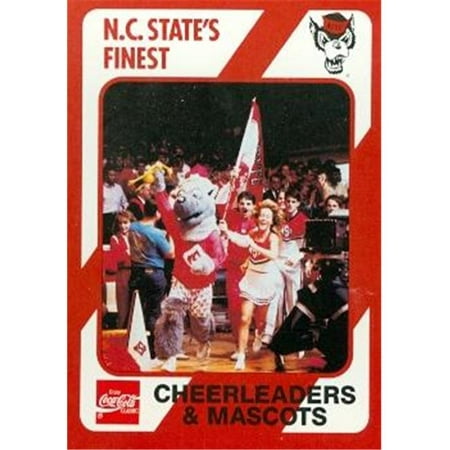 Wolfpack Cheerleaders & Mascots Basketball Card (N.C. North Carolina State) 1989 Collegiate Collection No.149