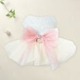 thumbnail image 3 of Sparkling Pet Tutu Dress with Delicate Lace Trim for Small Breed Puppies Party Celebration Outfit, 3 of 4
