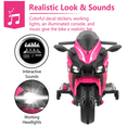 thumbnail image 6 of ZOGYMOZ 12V Electric Ride on Motorcycle, Kids Motorcycle with Remote Control & Bluetooth Music, Gifts for Children, 6 of 6
