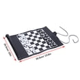thumbnail image 2 of Juego de ajedrez Juegos de mesa de viaje portátiles Juego de ajedrez enrollable de cuero PU para niños y adultos YUNYI BRAND Deportes, 2 of 8