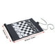 thumbnail image 3 of Juego de ajedrez Juegos de mesa de viaje portátiles Juego de ajedrez enrollable de cuero PU para niños y adultos, 3 of 8