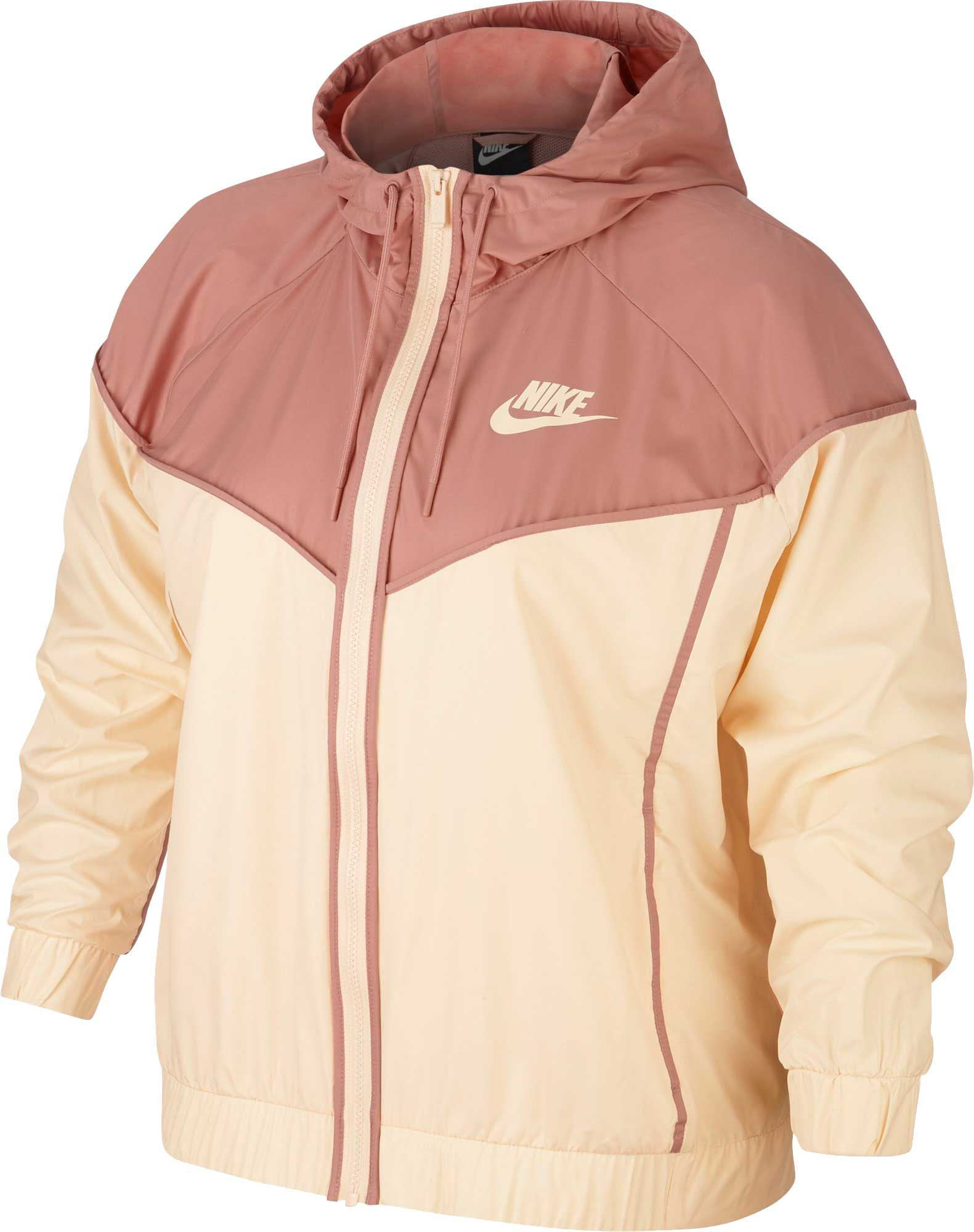 nike women's plus size sportswear windrunner jacket