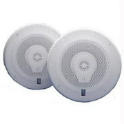 Poly-Planar 6" Titanium Series 3-Way Marine Speakers - (Pair)White