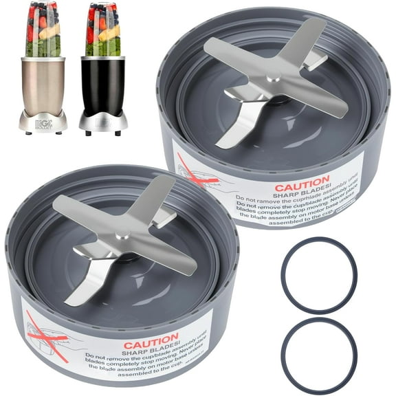 2 Pack Extractor Blade Replacement Part Compatible with NutriBullet 600W 900W Blenders NB-101B NB-101S NB-201