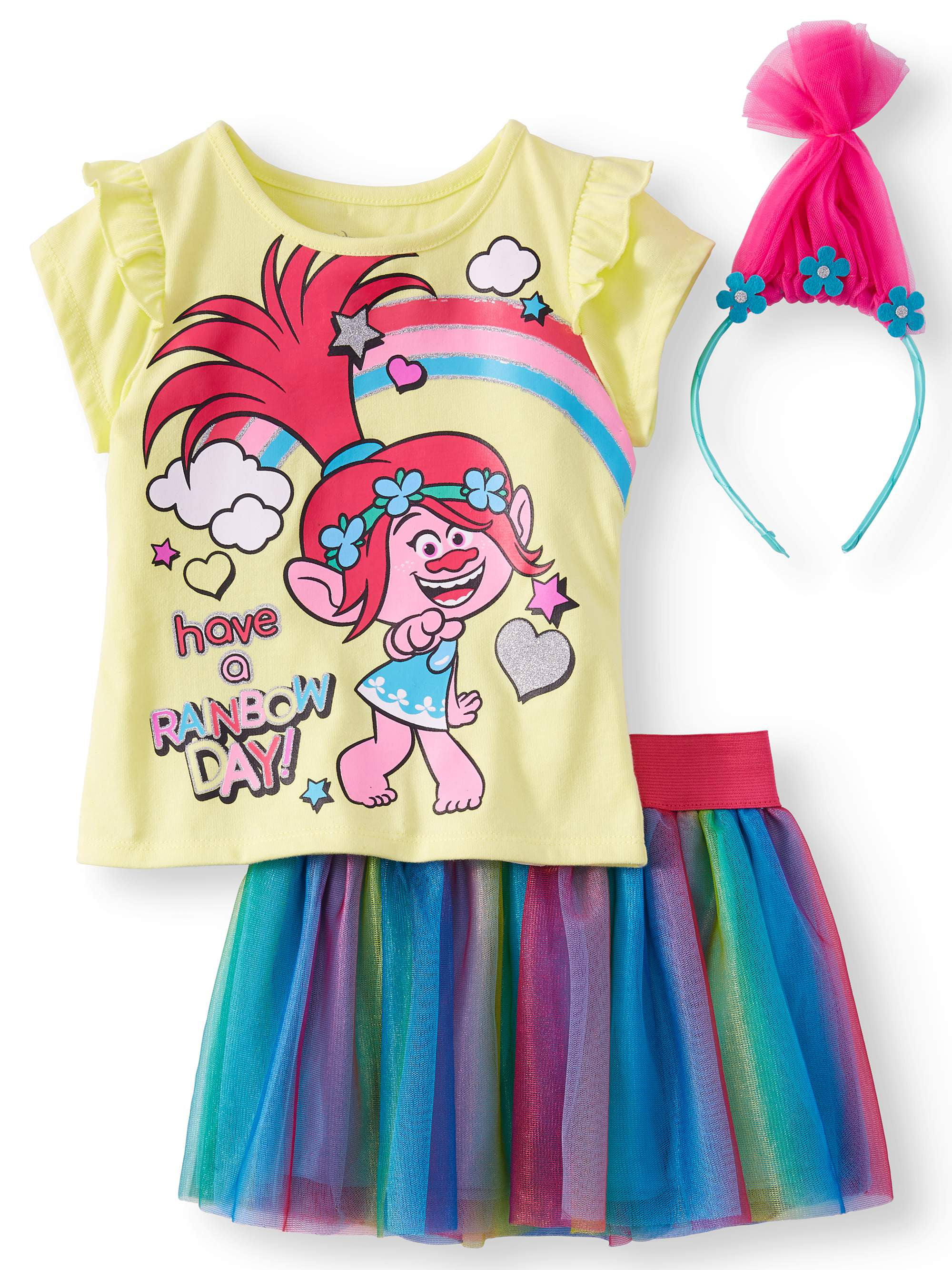 trolls outfit 3t
