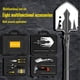 thumbnail image 4 of Kit de herramientas de emergencia para acampar, multiherramienta, plegable, juego de palas de supervivencia para exteriores, 4 of 8