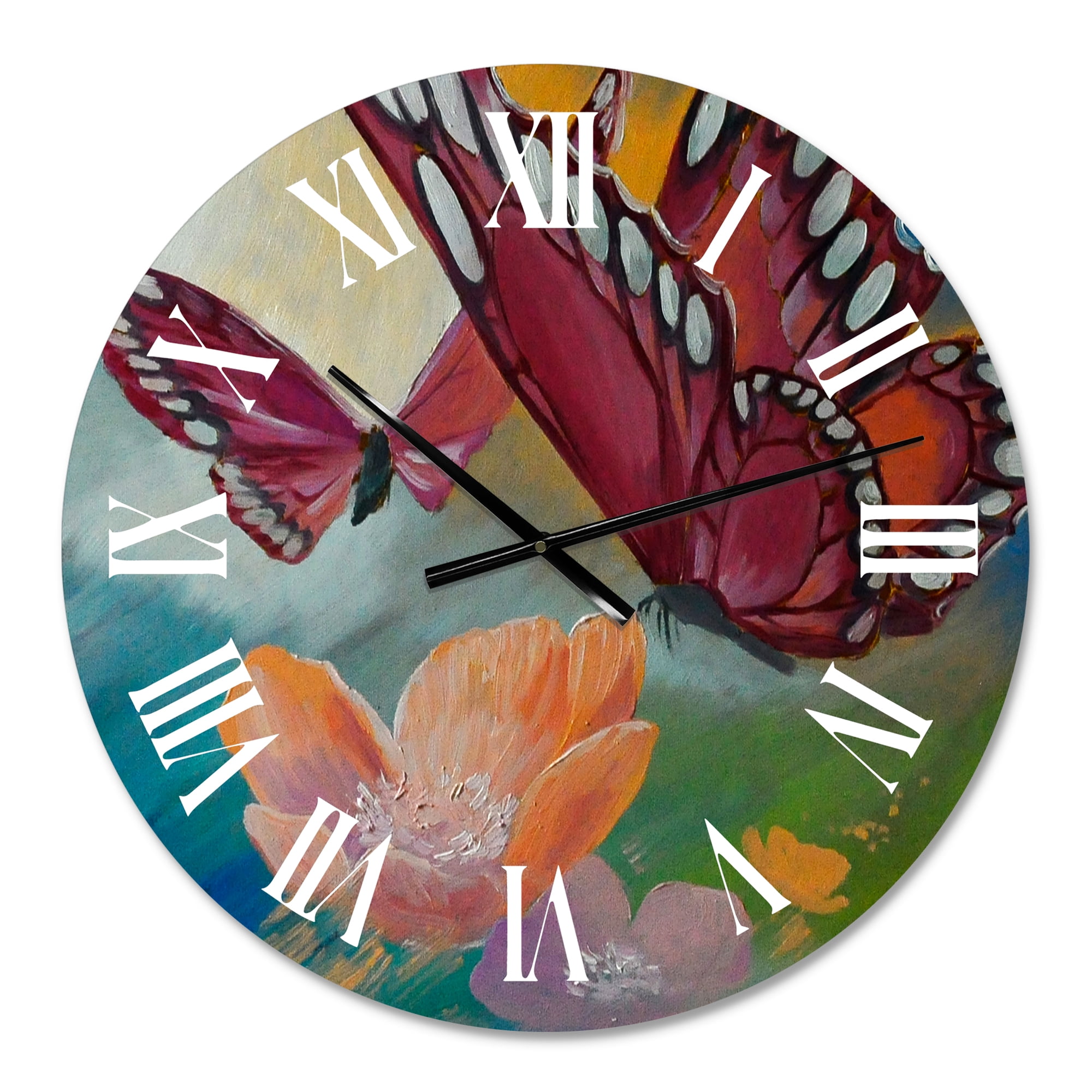 Designart 1 in Traditional Wall Clock