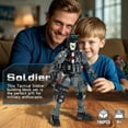 thumbnail image 3 of GZBrick Ghost Warriors Military Soldier Building Sets Compatible with Lego Army Men Mission Action I Figurefor Adults Boy, 3 of 7