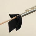 thumbnail image 4 of OULII 2Pcs Flute Cleaning Tools Kit Maple Wood Cloth Rod Set for Musicians Maintenance 15x14.5in 0.8x0.8x14.2in, 4 of 8