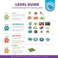 thumbnail image 6 of Outward Hound by Nina Ottosson Dog Brick Dog Puzzle Interactive Treat Puzzle Dog Enrichment Dog Toy, Level 2 Intermediate, Green, Small, 6 of 6