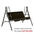 thumbnail image 1 of Funda para silla de columpio Silla de columpio de jardín al aire libre Funda protectora impermeable a prueba de polvo para asiento, Café tholdsy  HA005111-06, 1 of 6