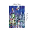 thumbnail image 2 of RKSTN Rideau de Douche Boule Suspendue Arbre de Noël, 2 of 5