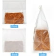 thumbnail image 3 of 20Pack Large Kraft Paper Bread Bags,Storage Packaging Treat Bag with Tin Tie Tab,Moisture-proof Food Sealed Bag,White Thickened Treat Bags,for Homemade Bread,Snack,Cookie, 3 of 7