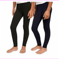 thumbnail image 2 of Splendid Girl's Tapered Legs Elastic Waistband 2Pack Legging 10/Gray/Black, 2 of 2