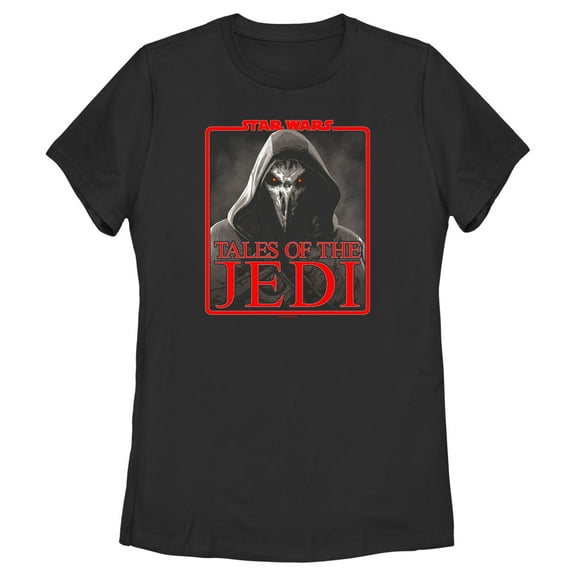 Women's Star Wars: Tales of the Jedi The Inquisitor Logo Graphic Tee Black X Large