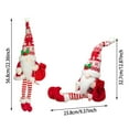 thumbnail image 2 of Christmas Decorations for Home Holiday Party Tiered Tray Santa Ornaments Festive Desktop Ornament for Seasonal, 2 of 8