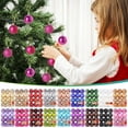 thumbnail image 6 of Nilvkv Christmas Balls Set 4CM/24PCS Durable and Shatterproof with 3 Styles(Shiny, Matte and Glitter),Christmas Tree Balls, Christmas Decorations, 6 of 6