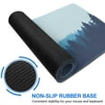 thumbnail image 6 of XXL Gaming Mouse Mat - Featuring a Gorgeous Forest Pattern, Non-Slip Base, and High-quality Stitched Edges - 31.5 x 11.8 inches, 6 of 7