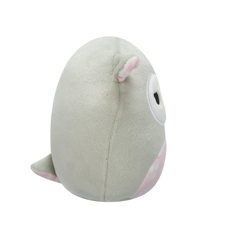 Squishmallows 5” Elea the Grey Lamb with Pink Floral Belly