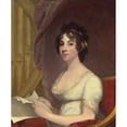 thumbnail image 2 of Gilbert Stuart 12x14 Black Ornate Wood Framed Double Matted Museum Art Print Titled: Anna Maria Brodeau Thornton (Mrs. William Thornton) (1804), 2 of 5