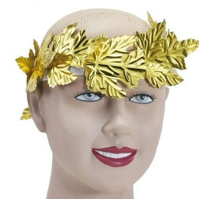 Vestido de griega romana disfraz de escenario Hugo diadema 54cm