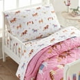thumbnail image 5 of Wildkin Kids 100% Cotton Percale Standard Pillowcase for Boys and Girls - 30 x 20 Inches Inches (Horses Pink), 5 of 9