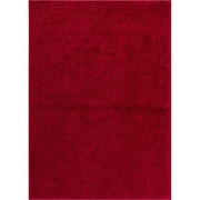 Solid Area Rugs Well Woven Madison Plain Solid Area Rug Product Variants Selector Red