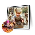 thumbnail image 4 of 5D DIY Kit para Niña Del Arte Artesanal 30x30cm, 4 of 9