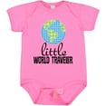 thumbnail image 3 of Inktastic Little World Traveler Boys or Girls Baby Bodysuit, 3 of 5