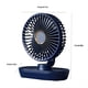 thumbnail image 3 of Ventilador de Escritorio con Carga Usb Yww240701003 | Ventilador Portátil de Escritorio Ajustable de 5 Velocidades con Motor Sin Escobillas | Base Antideslizante con Gancho Plegable | Ventilador Sile, 3 of 6