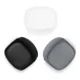 thumbnail image 5 of Sillas para Bar y Barra de Cocina con Respaldo y Reposapies de Altura Ajustable Banco Taburete Giratorio con Asiento Acolchado de Diseño Moderno Set 3 Piezas Gris, 5 of 5