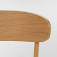 thumbnail image 4 of Elmay Mid-Century Modern 5 Piece Dining Set, Green Tea and Natural Oak, 4 of 6